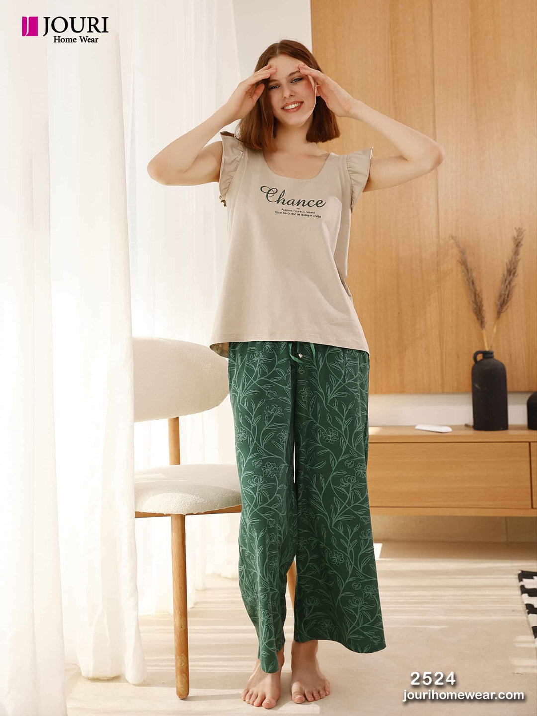 "Chance" Women's half sleeve pajamas