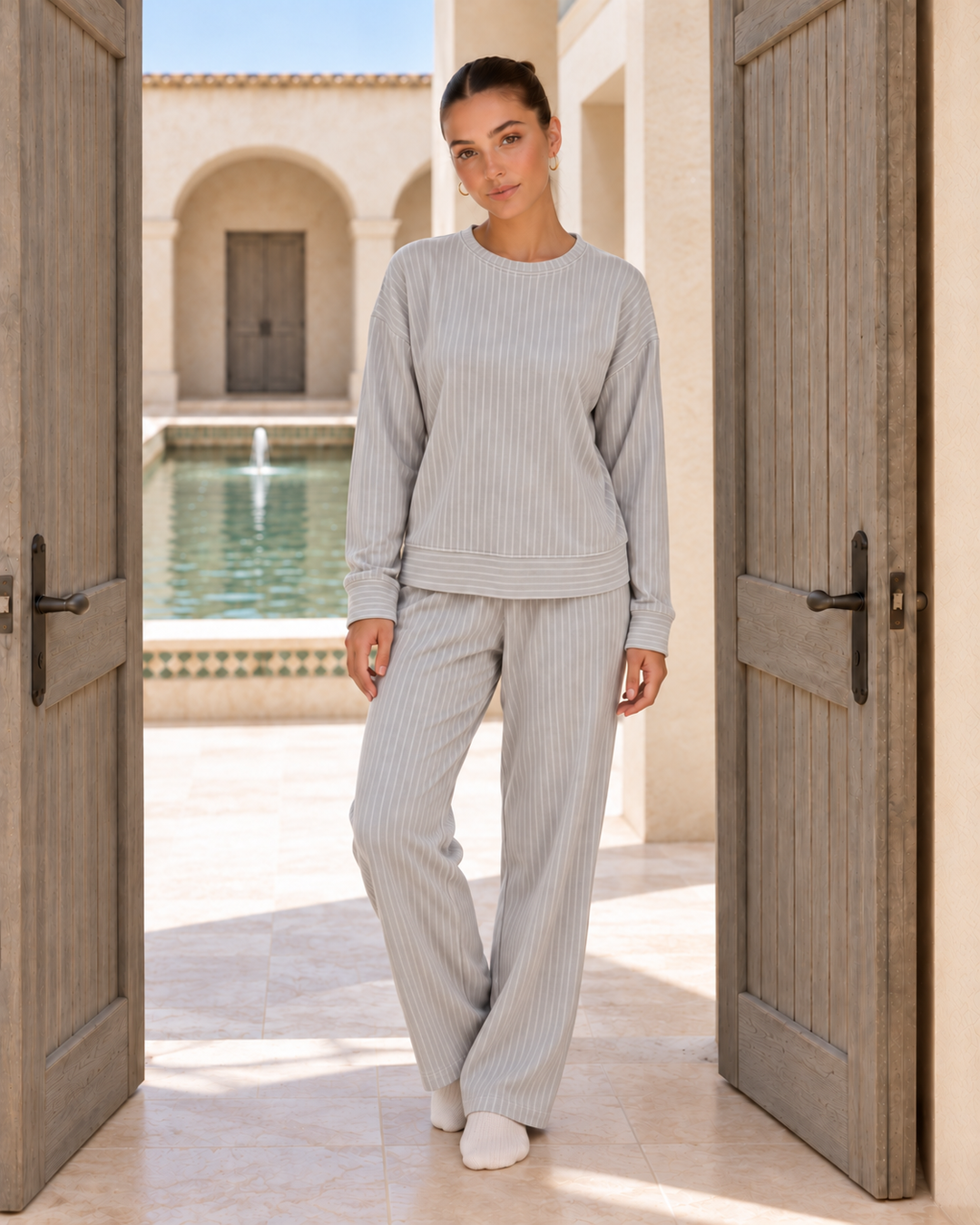 Soft Ribbed Winter Set | 6002