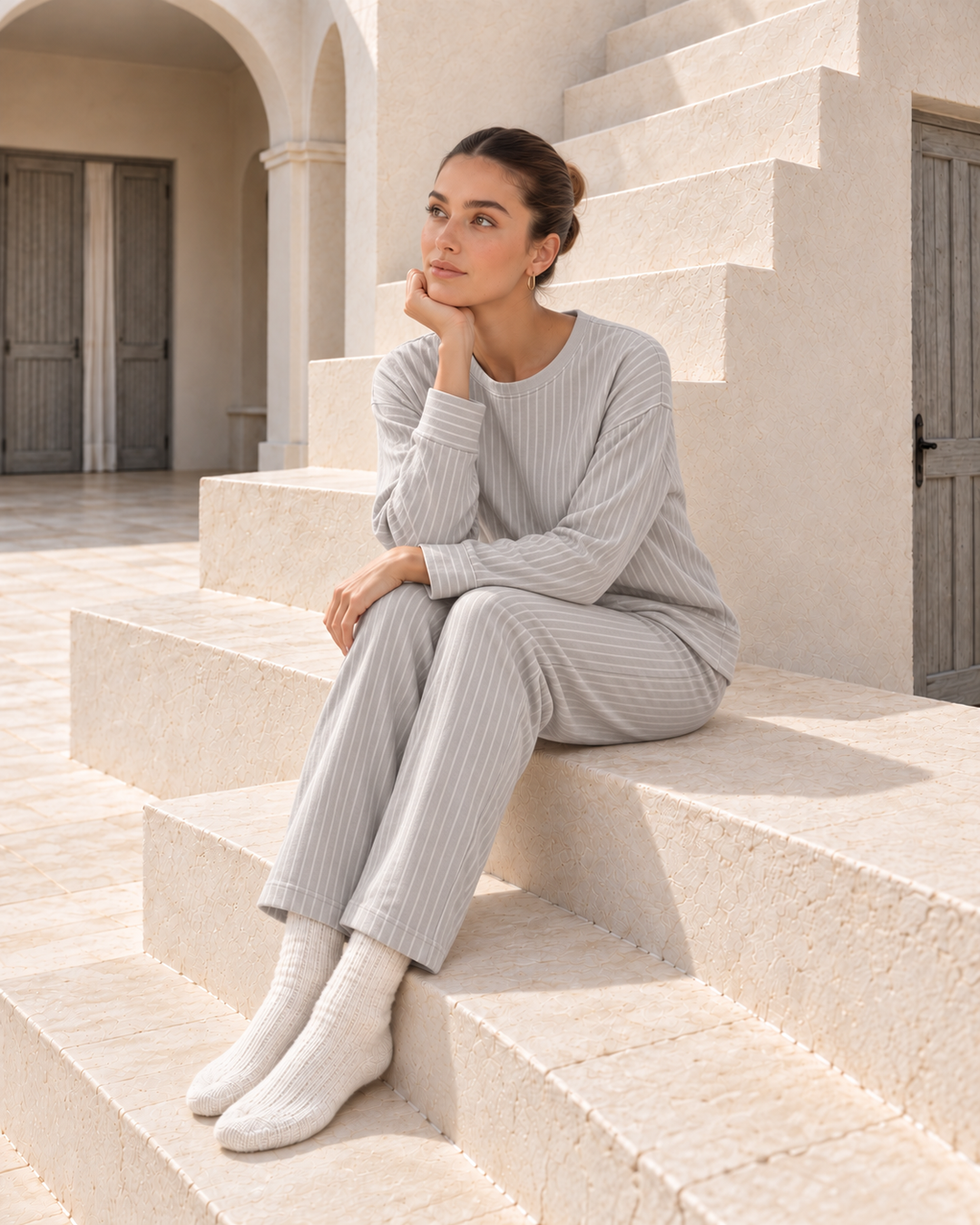 Soft Ribbed Winter Set | 6002