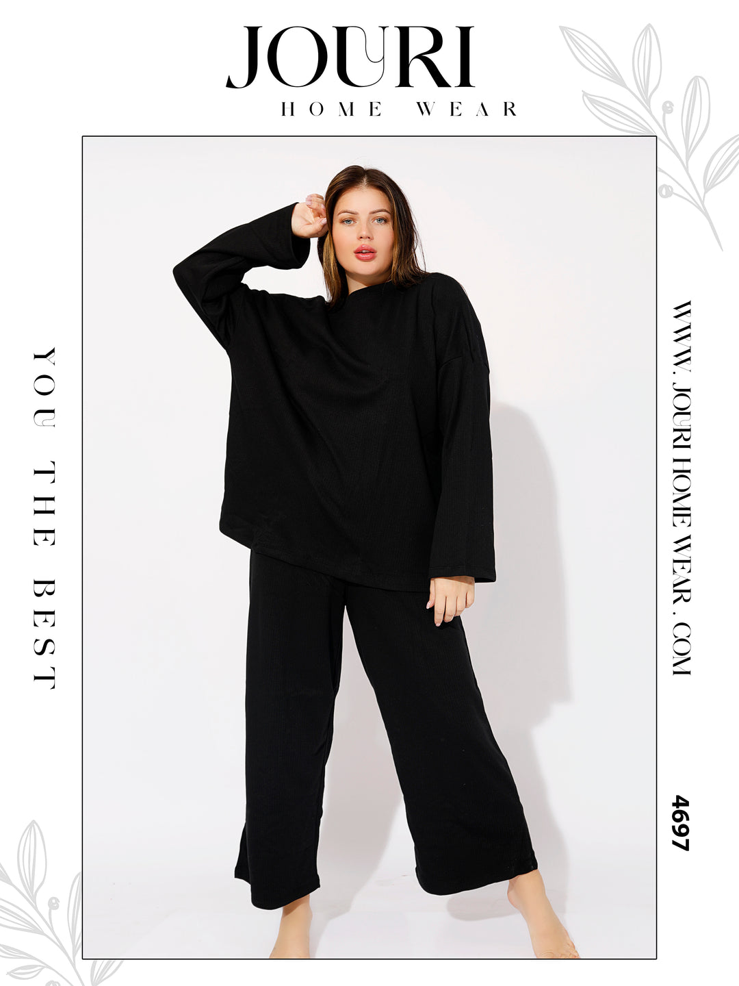 Women's pajamas and broadcloth pants 4697