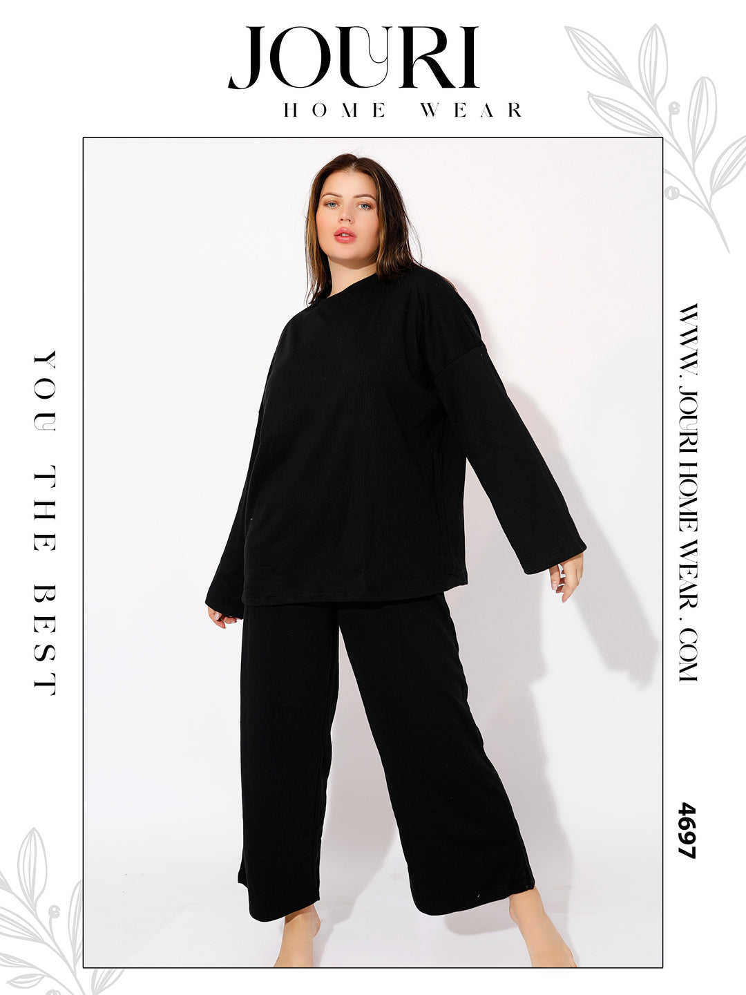 Women's pajamas and broadcloth pants 4697