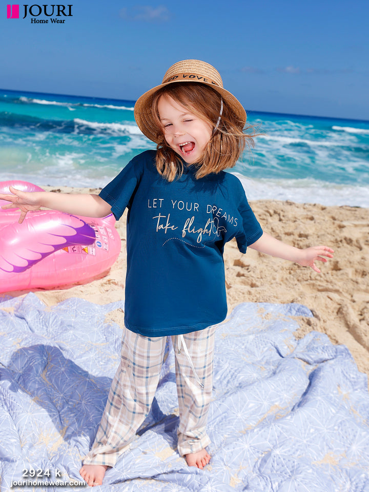 Butterfly blued pajamas Kids
