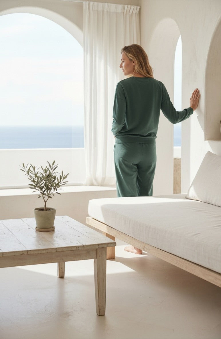 Jouri Green Relaxed Lounge Set / 2817