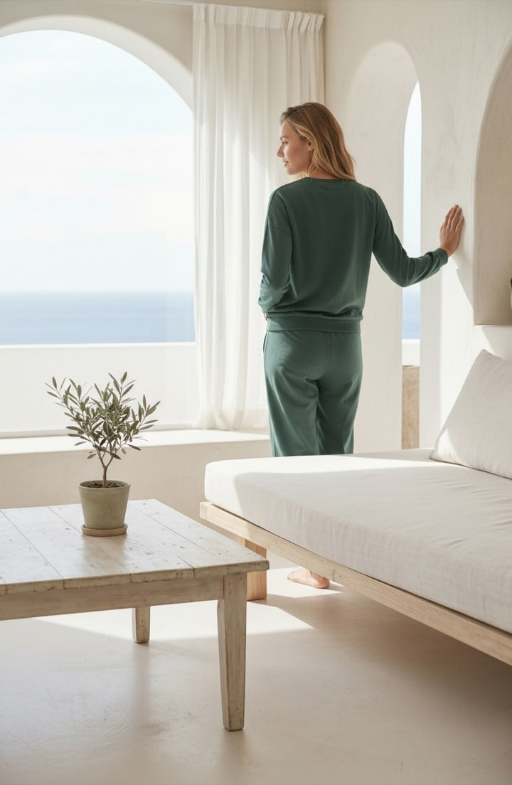 Jouri Green Relaxed Lounge Set / 2817