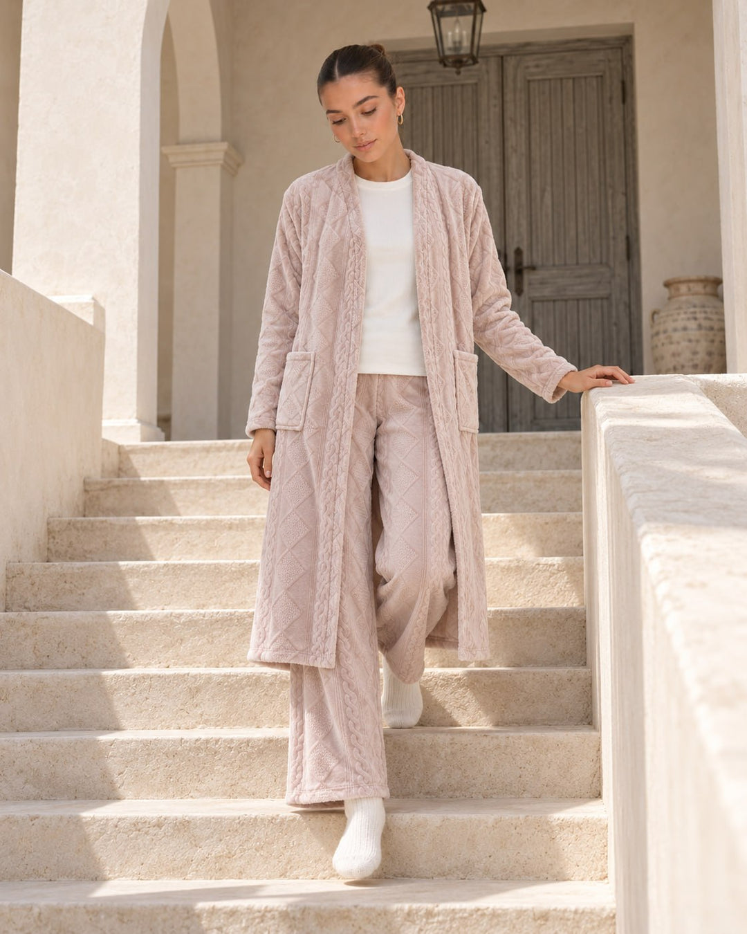 JOURI Women's Long-Sleeve Pajama Set - 9027