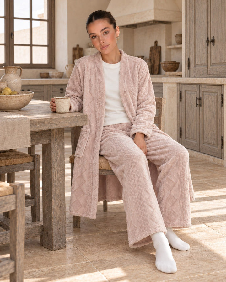 JOURI Women's Long-Sleeve Pajama Set - 9027