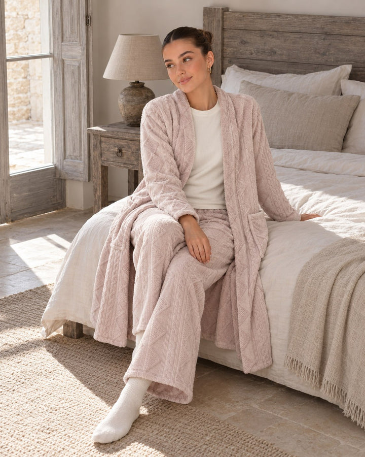 JOURI Women's Long-Sleeve Pajama Set - 9027