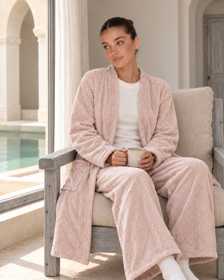 JOURI Women's Long-Sleeve Pajama Set - 9027
