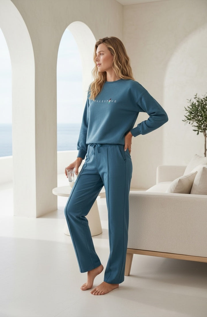 Jouri Blue Relaxed Lounge Set / 2803