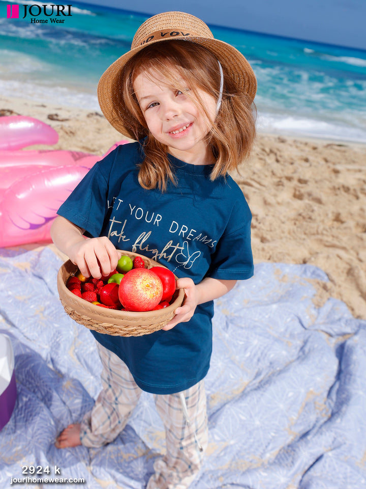 Butterfly blued pajamas Kids