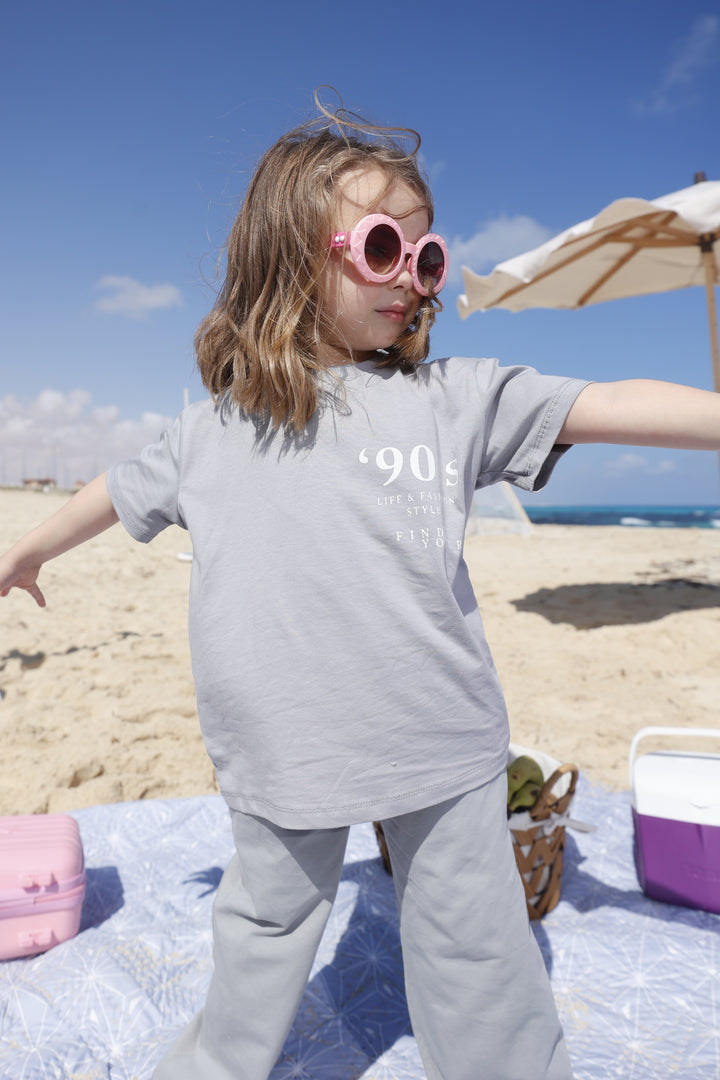 "90s" Girls' pajamas, half sleeves