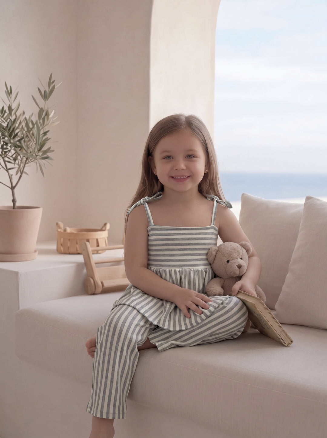 Kids Striped Pajama Set 2880 k