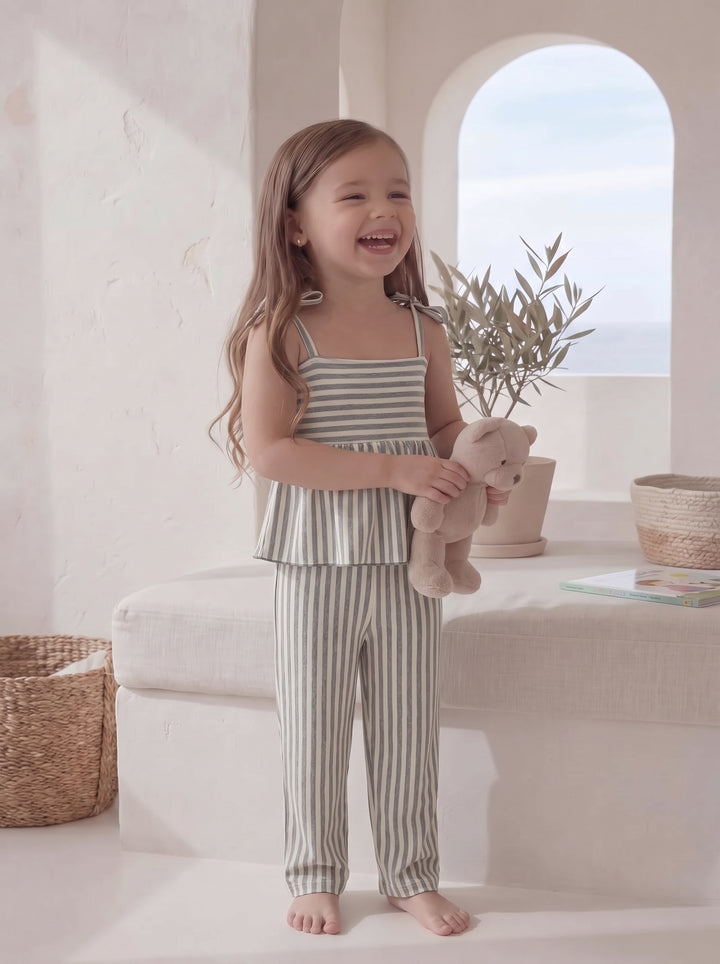 Kids Striped Pajama Set 2880 k