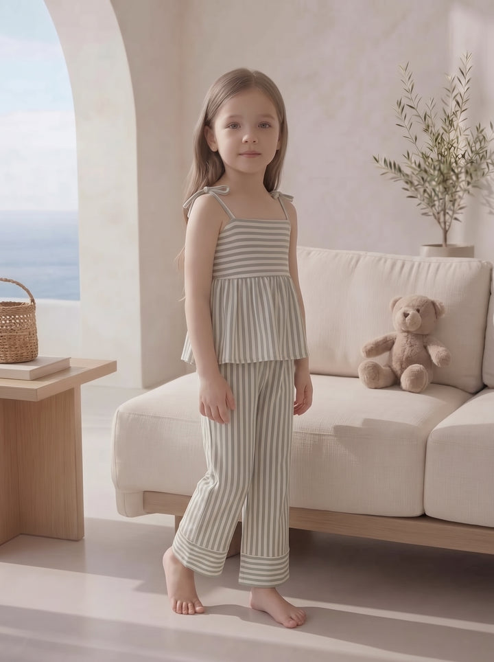 Kids Striped Pajama Set 2880 k