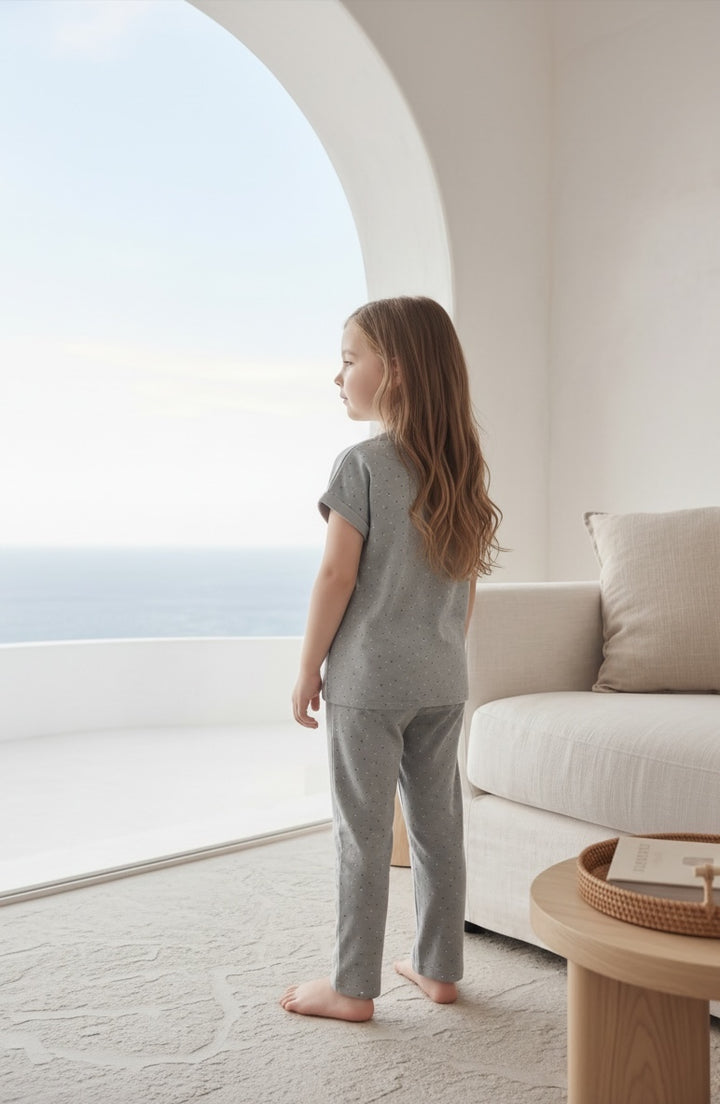 "Florida" Girls' pajamas, half sleeves