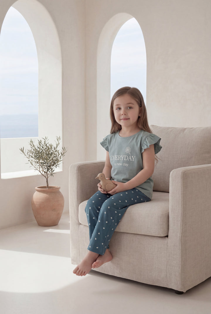 "EVERY DAY" Girls' pajamas, half sleeves