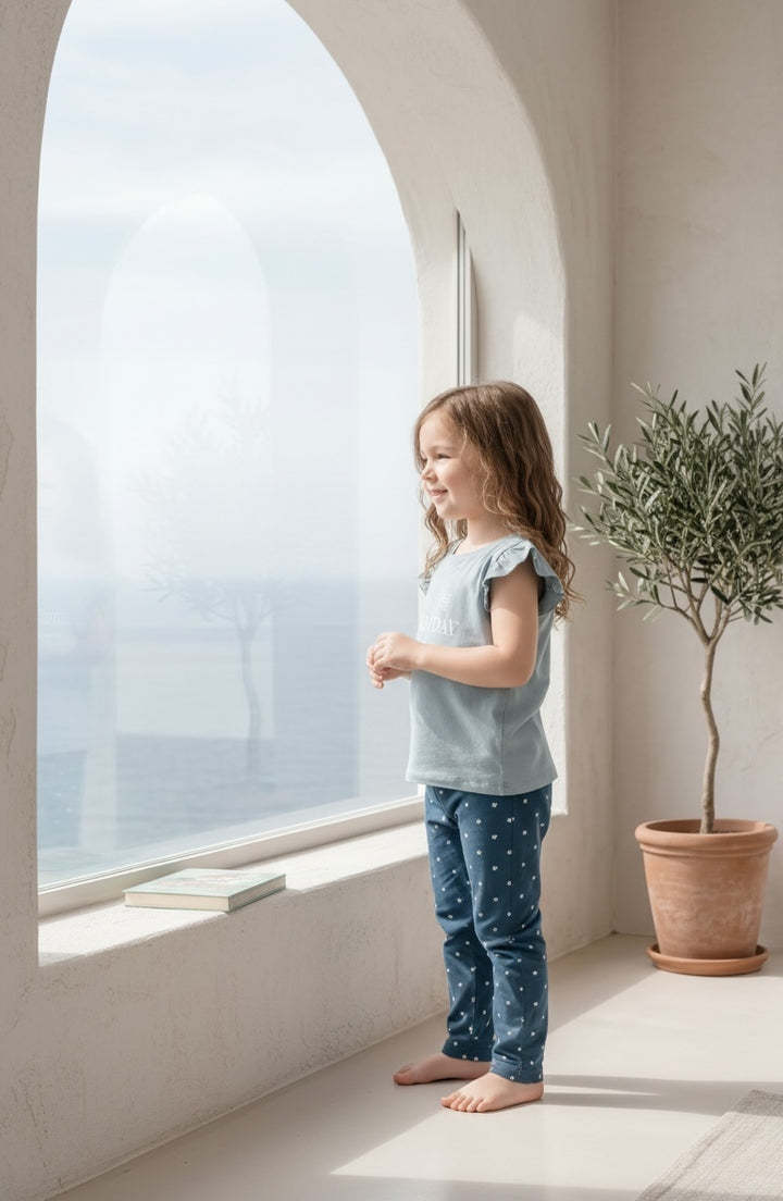 "EVERY DAY" Girls' pajamas, half sleeves