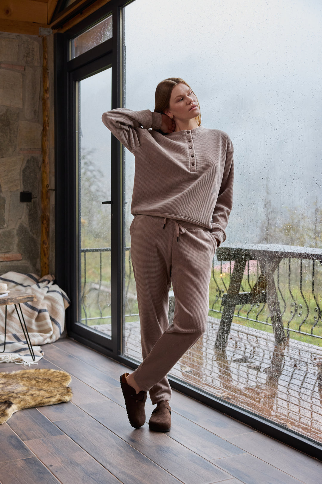 Soft Winter Loungewear Set – Warm &amp; Cozy Comfort | 6001
