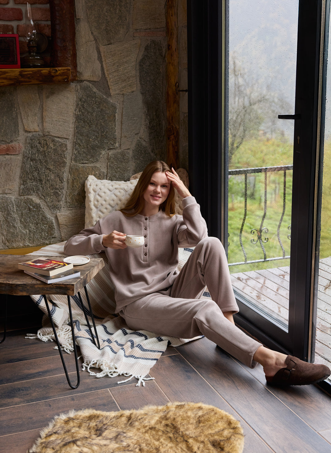 Soft Winter Loungewear Set – Warm &amp; Cozy Comfort | 6001
