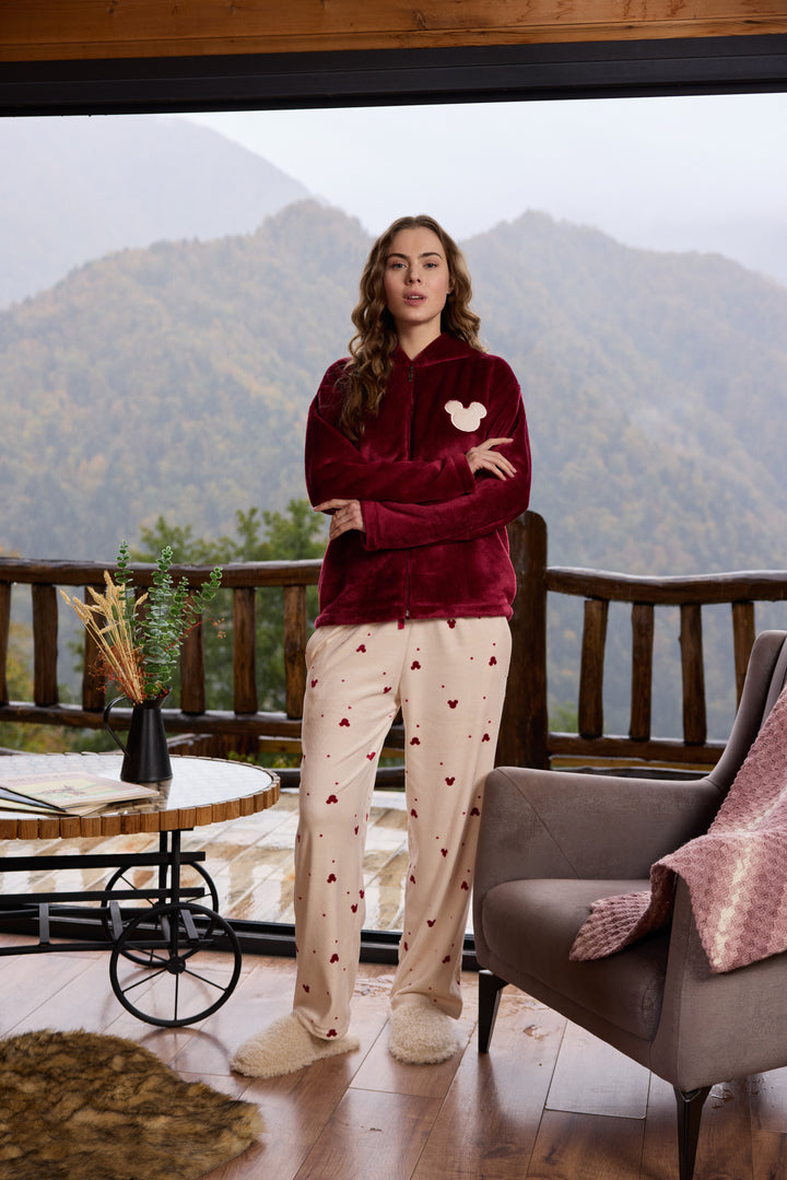 Women’s Winter Soft Pajama Set – Cozy & Stylish/6041