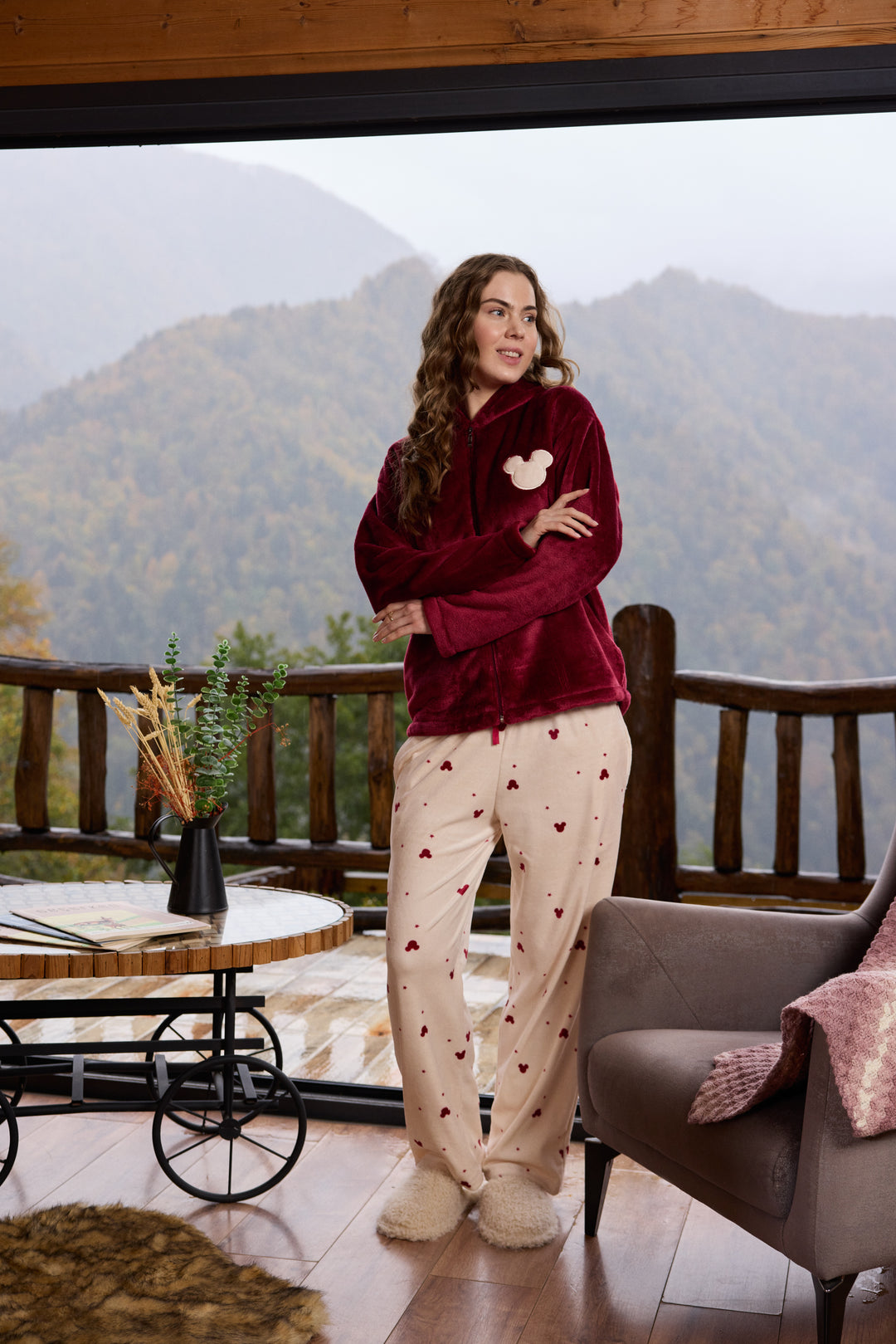 Women’s Winter Soft Pajama Set – Cozy & Stylish/6041