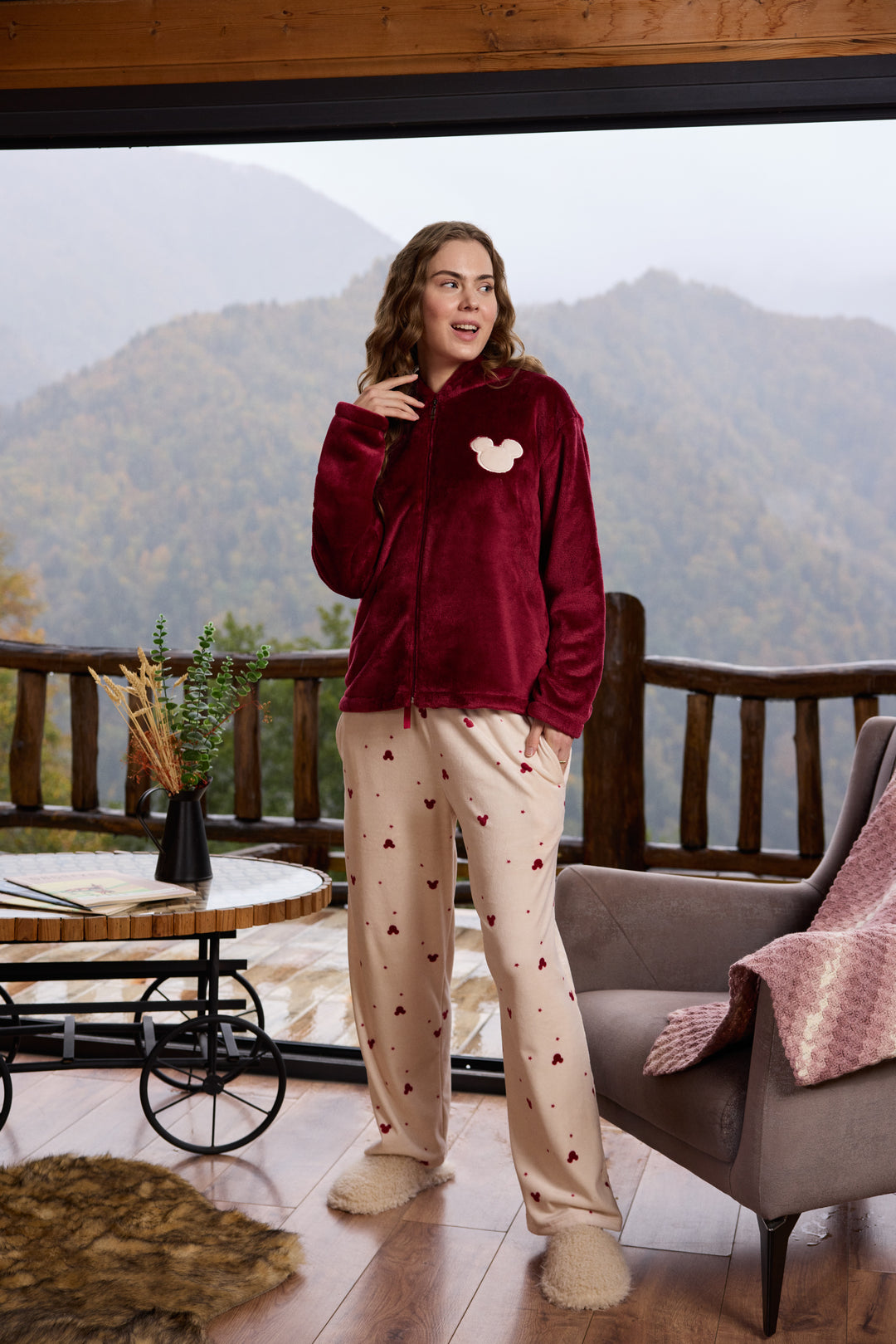 Women’s Winter Soft Pajama Set – Cozy & Stylish/6041