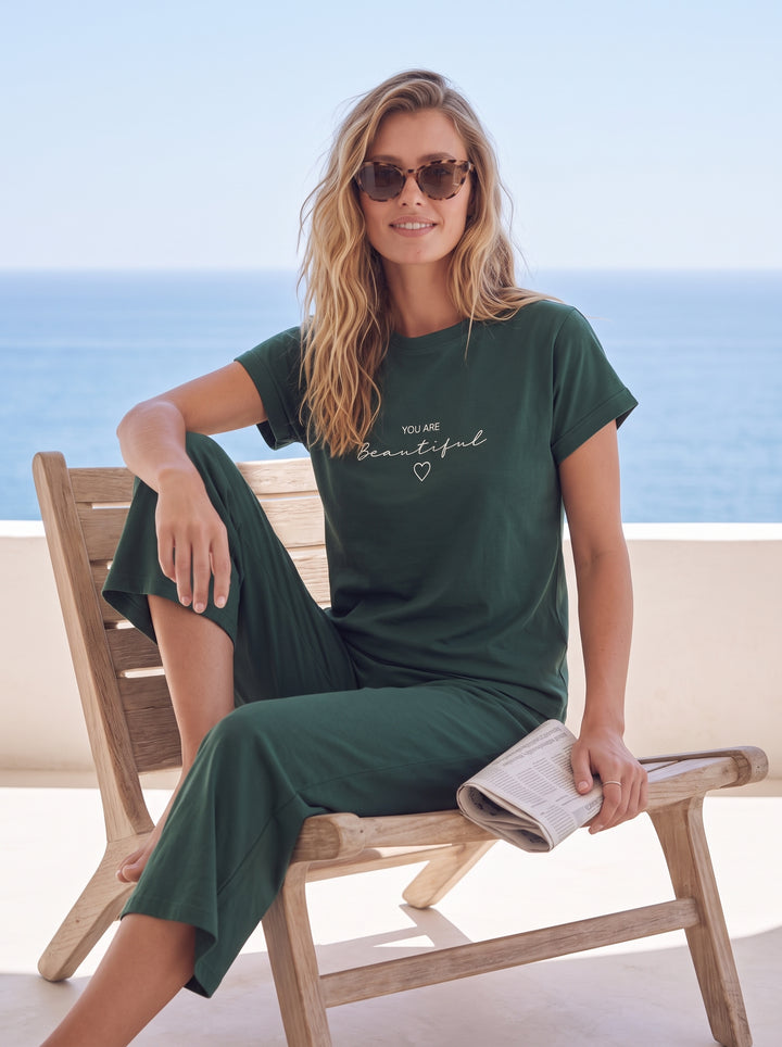Jouri Women’s Lounge Set – "You Are Beautiful" l 8053