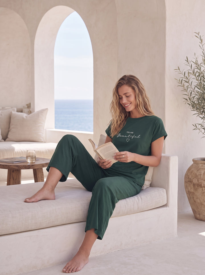 Jouri Women’s Lounge Set – "You Are Beautiful" l 8053