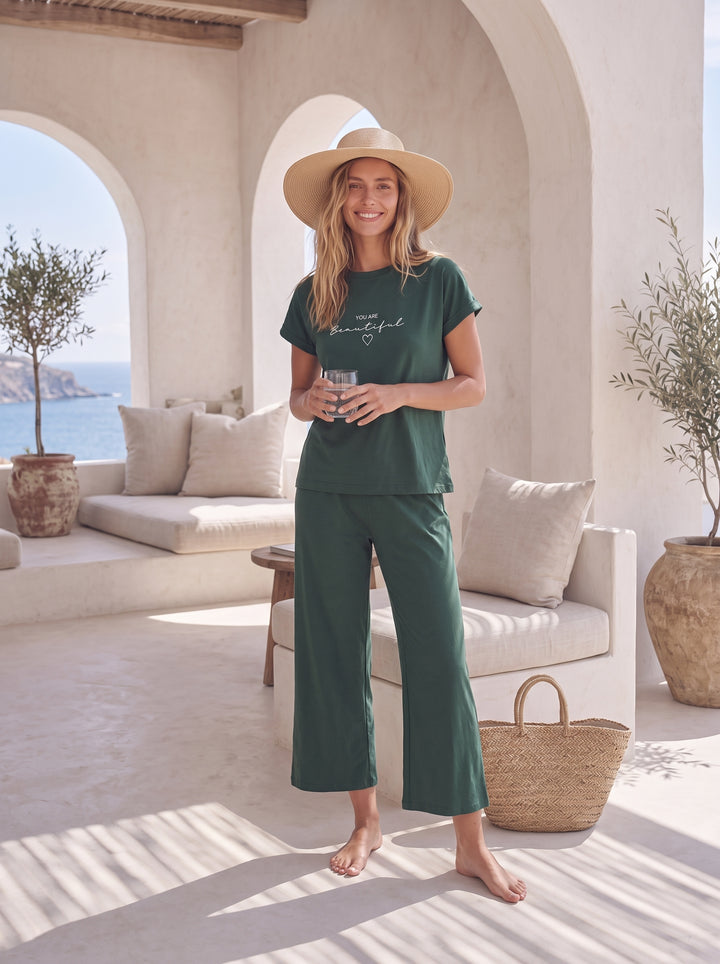 Jouri Women’s Lounge Set – "You Are Beautiful" l 8053