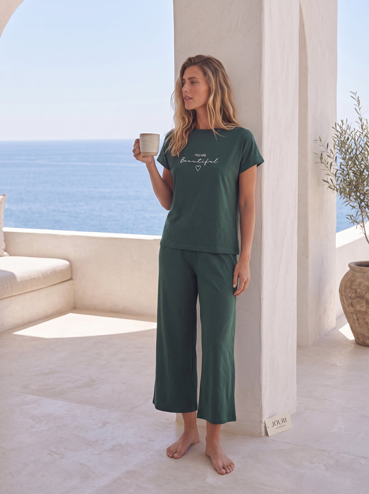 Jouri Women’s Lounge Set – "You Are Beautiful" l 8053
