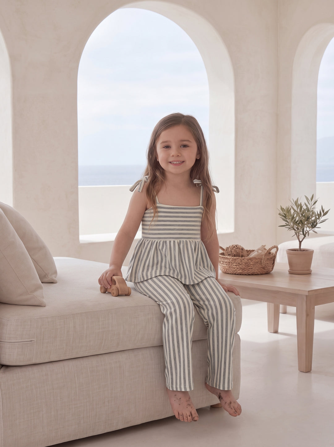 Kids Striped Pajama Set 2880 k