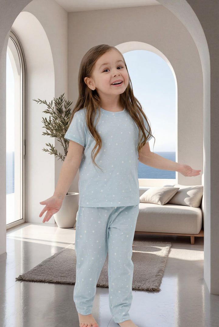 Stars half-sleeve pajamas Kids