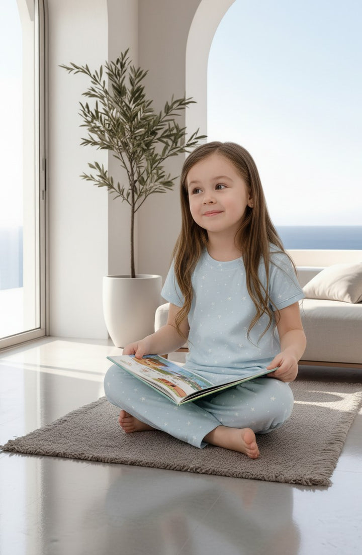 Stars half-sleeve pajamas Kids